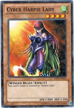 Cyber Harpie Lady (Starfoil) BATT-EN012 card from Battle Pack Tournament Prize Cards