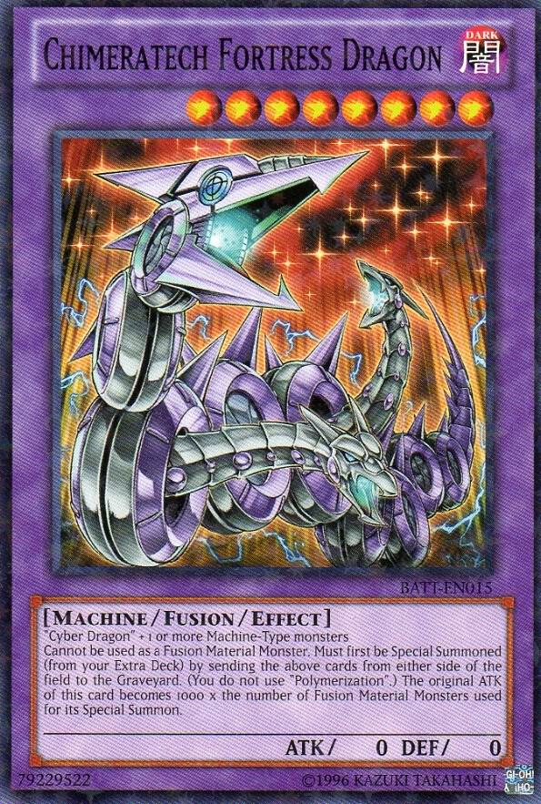 Chimeratech Fortress Dragon (Starfoil) BATT-EN015 card from Battle Pack Tournament Prize Cards