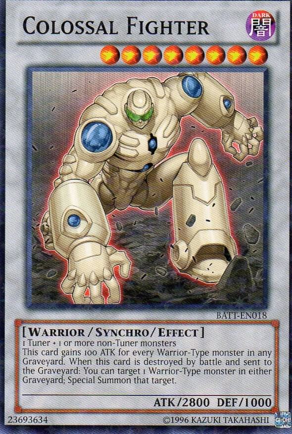 Colossal Fighter (Starfoil) BATT-EN018 card from Battle Pack Tournament Prize Cards