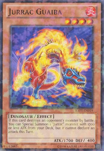Jurrac Guaiba (Starfoil) BATT-EN019 card from Battle Pack Tournament Prize Cards