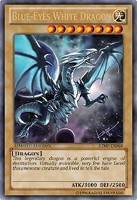 Blue-Eyes White Dragon JUMP-EN068 card from Shonen Jump Magazine Promos