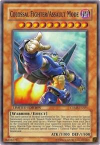 Colossal Fighter/Assault Mode CRMS-ENSP1 card from Sneak Preview Series 4