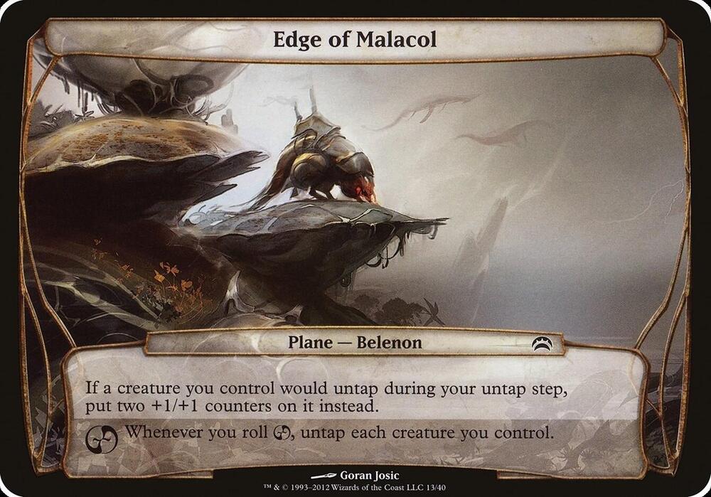 Edge of Malacol (Planechase 2012) 13 card from Oversize Cards