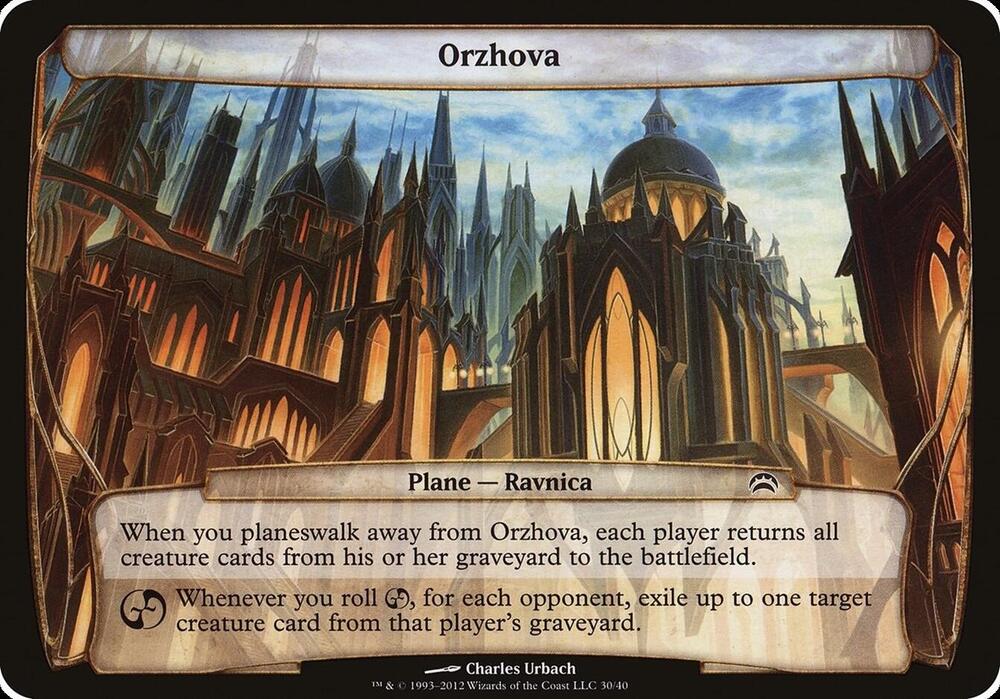 Orzhova (Planechase 2012) 30 card from Oversize Cards