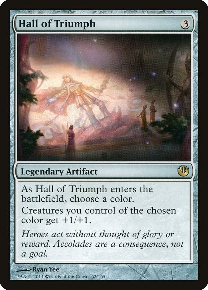 Hall of Triumph 162 card from Journey Into Nyx