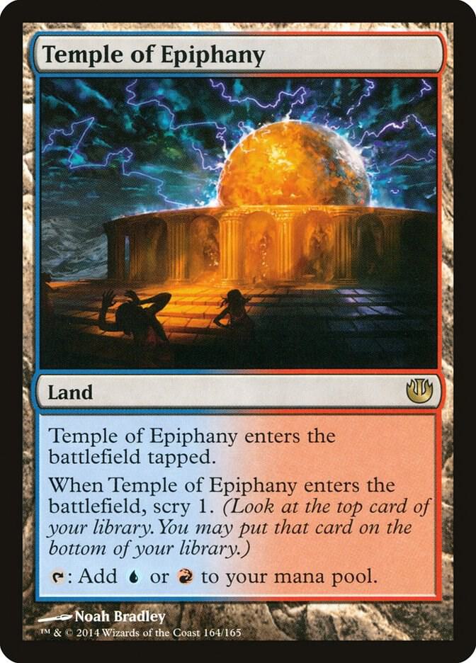 Temple of Epiphany 164 card from Journey Into Nyx
