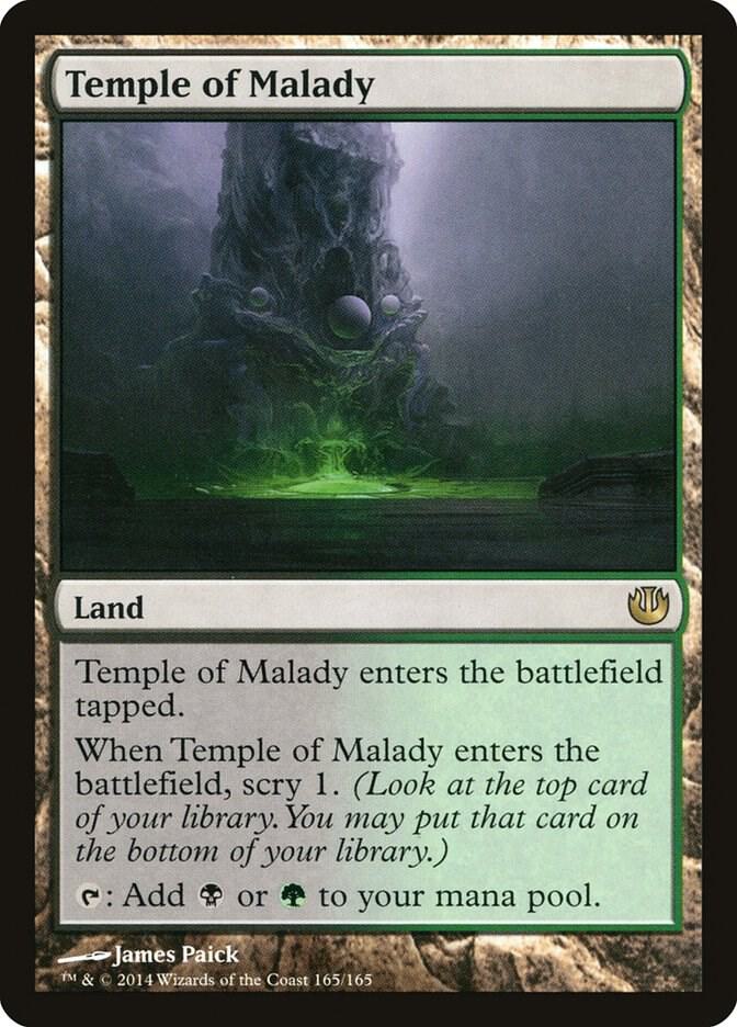 Temple of Malady 165 card from Journey Into Nyx