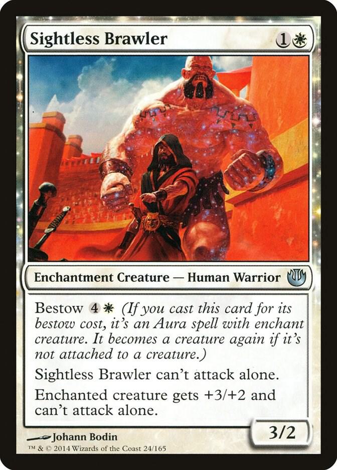 Sightless Brawler 24 card from Journey Into Nyx