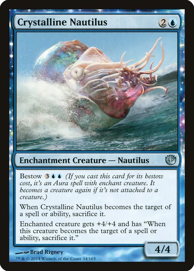 Crystalline Nautilus 34 card from Journey Into Nyx