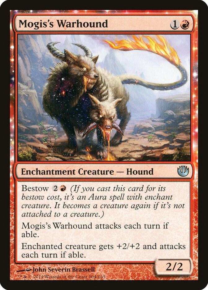 Mogis's Warhound 104 card from Journey Into Nyx