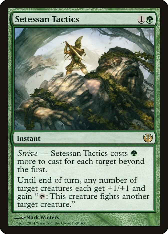 Setessan Tactics 140 card from Journey Into Nyx