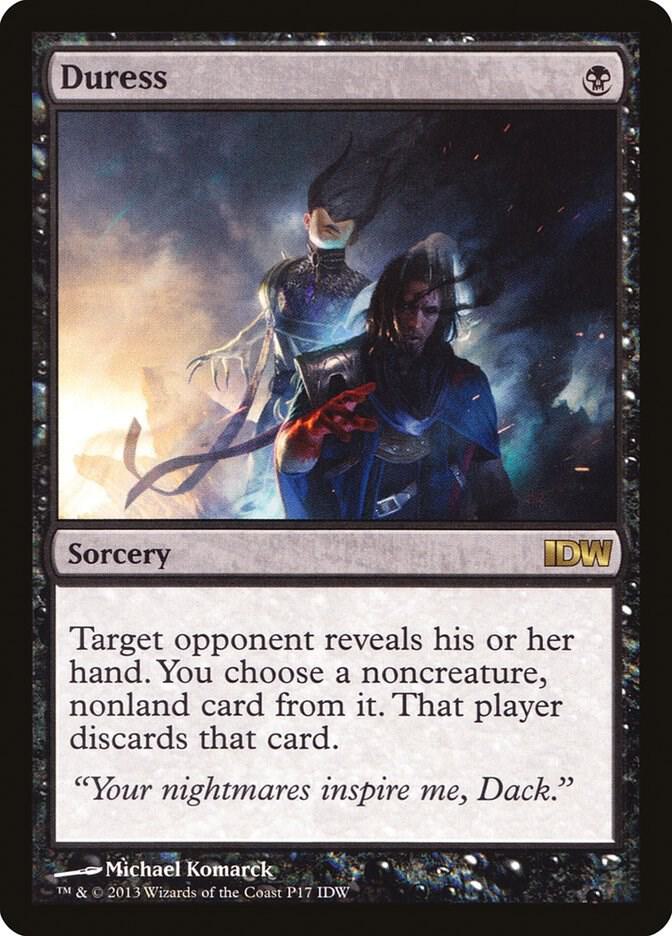 Duress (IDW Comics 2014) P17 card from Media Promos
