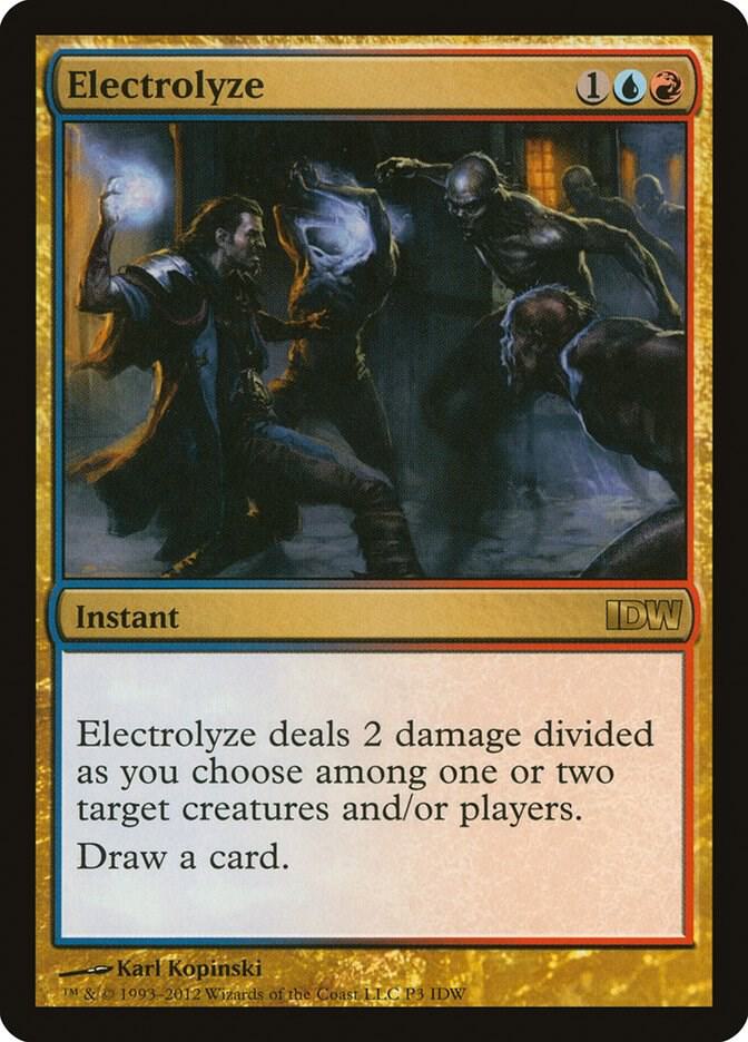 Electrolyze (IDW Comics 2012) P3 card from Media Promos