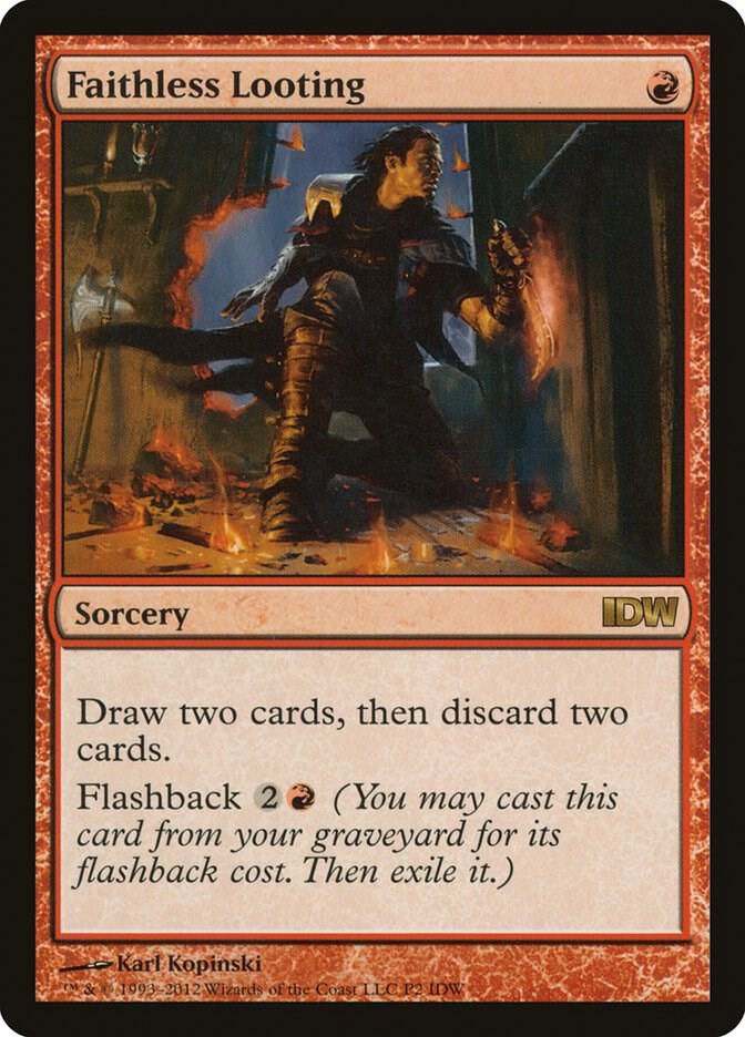 Faithless Looting (IDW Comics 2012) P2 card from Media Promos