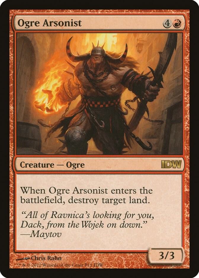 Ogre Arsonist (IDW Comics 2013) P11 card from Media Promos