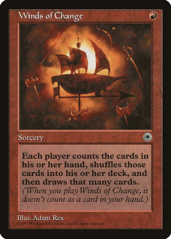 Winds of Change card from Portal