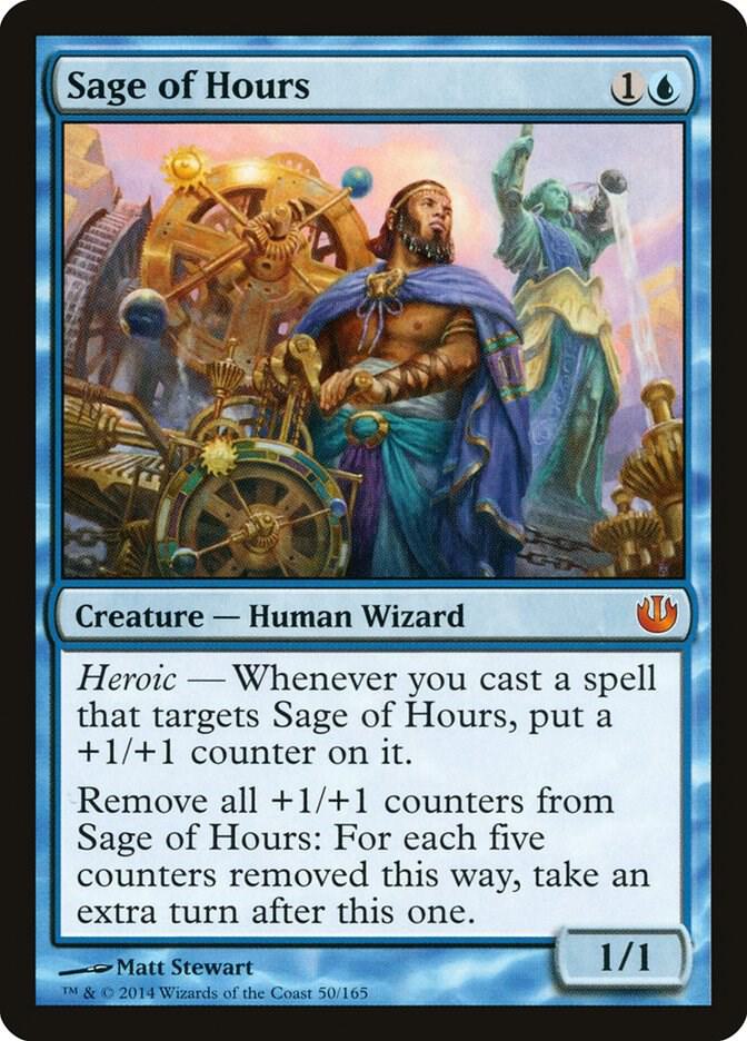 Sage of Hours 50 card from Journey Into Nyx