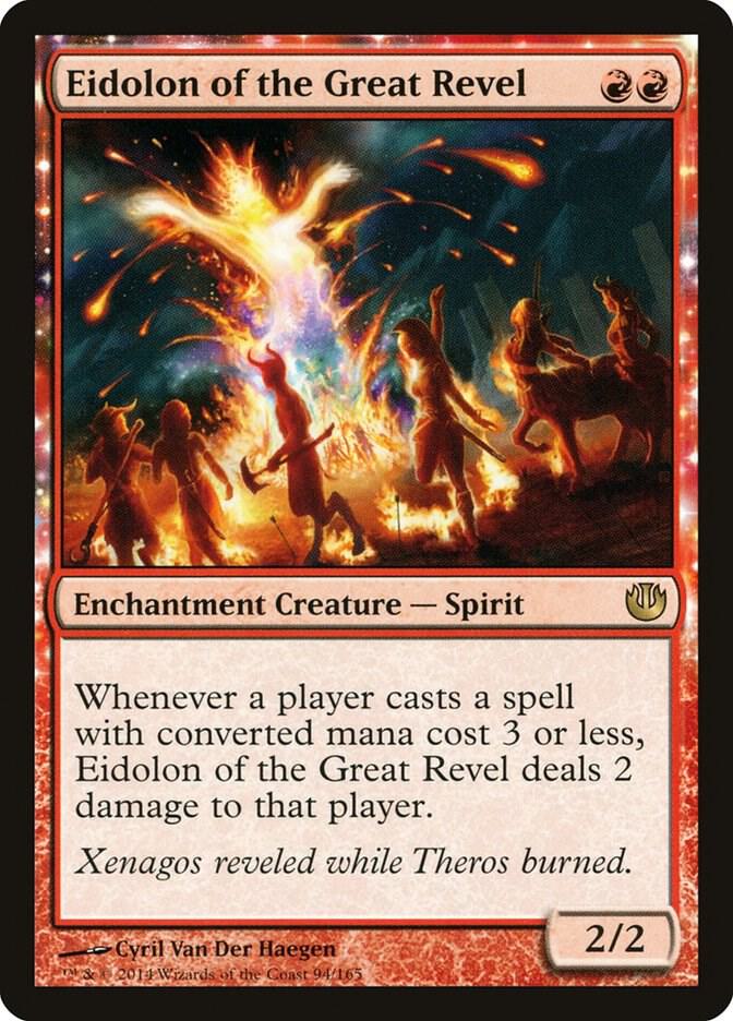 Eidolon of the Great Revel 94 card from Journey Into Nyx