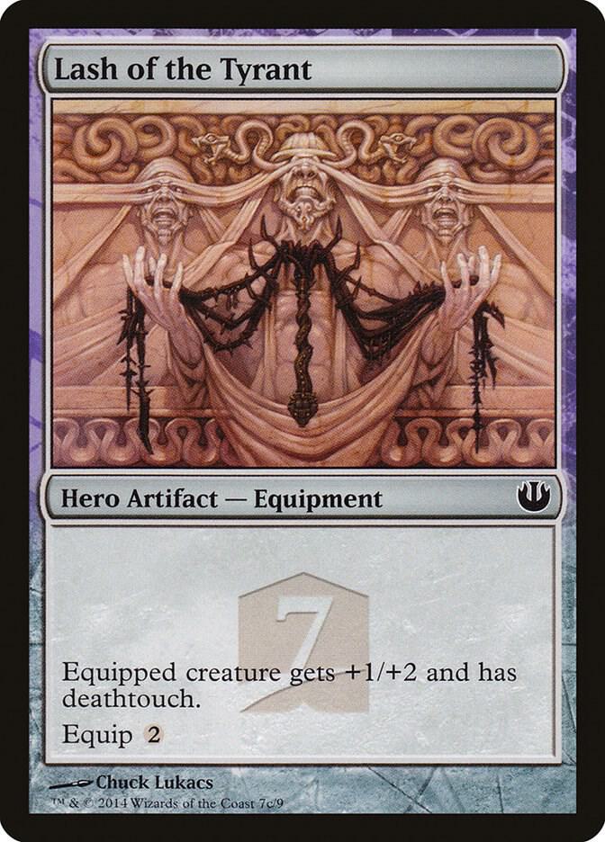 Lash of the Tyrant 7c card from Hero's Path Promos