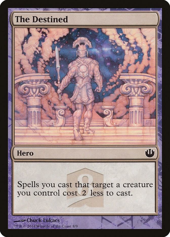 The Destined 8 card from Hero's Path Promos