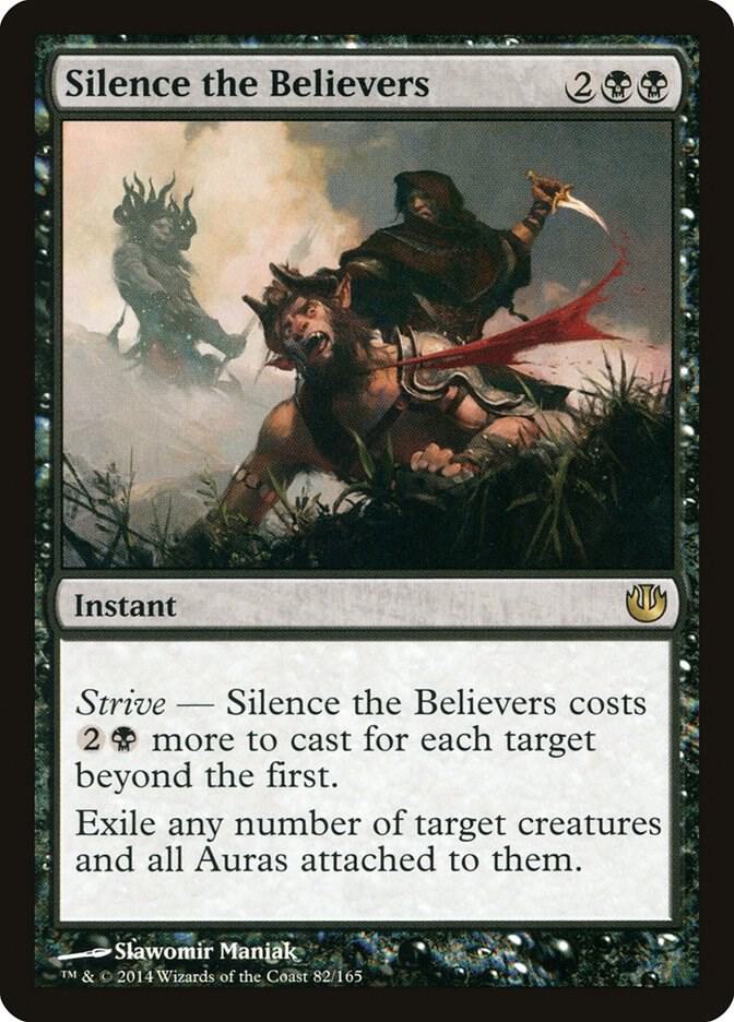 Silence the Believers 82 card from Journey Into Nyx