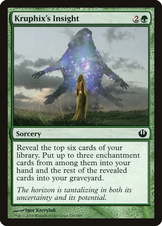 Kruphix's Insight 129 card from Journey Into Nyx