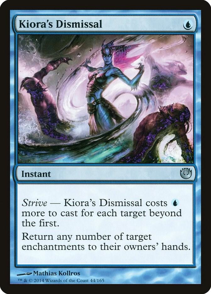 Kiora's Dismissal 44 card from Journey Into Nyx