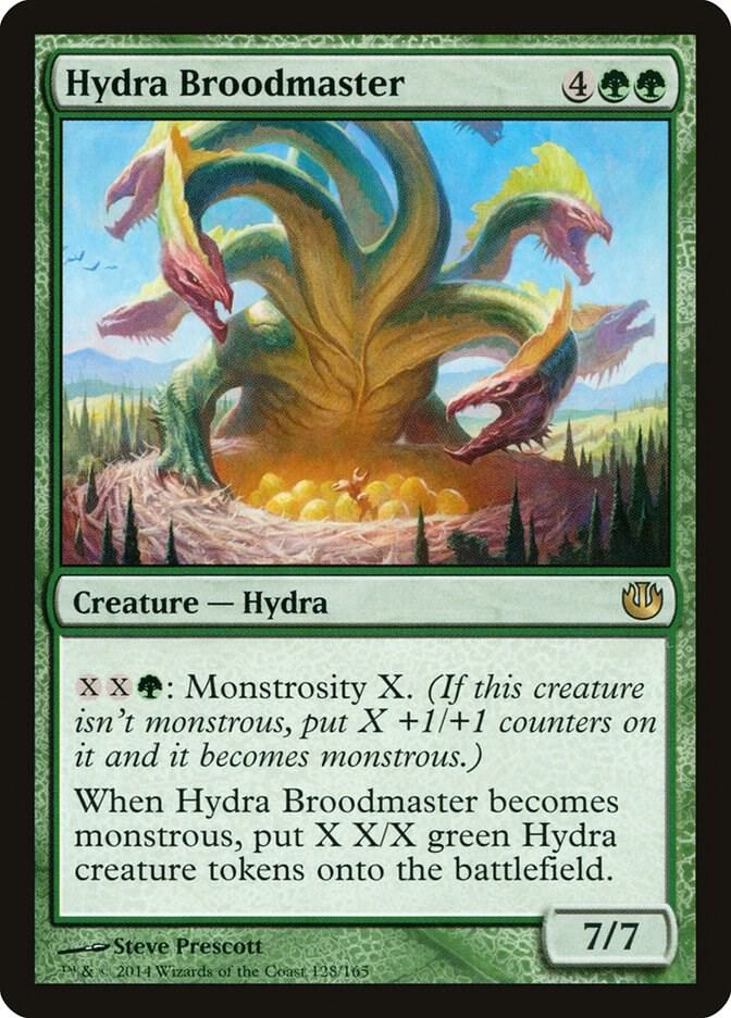Hydra Broodmaster 128 card from Journey Into Nyx