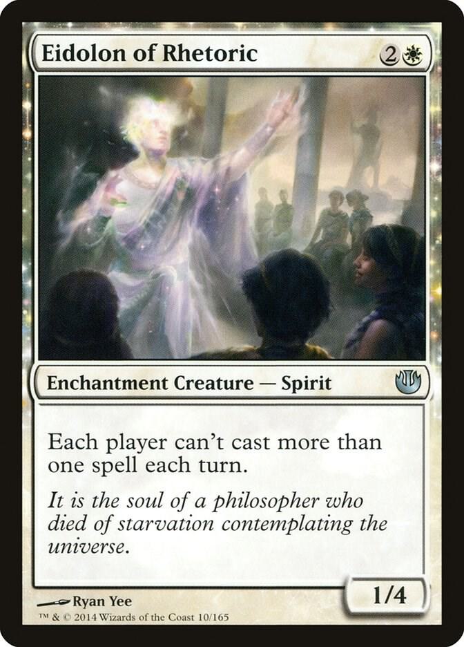 Eidolon of Rhetoric 10 card from Journey Into Nyx