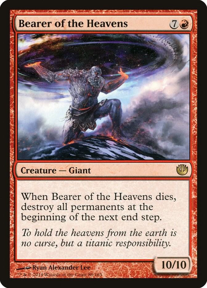 Bearer of the Heavens 89 card from Journey Into Nyx