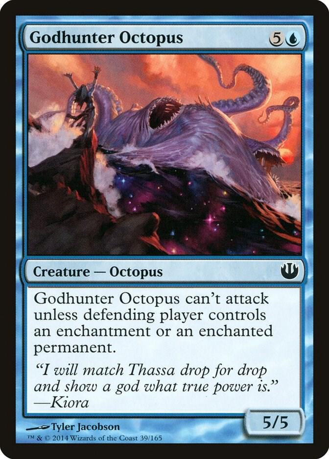 Godhunter Octopus 39 card from Journey Into Nyx