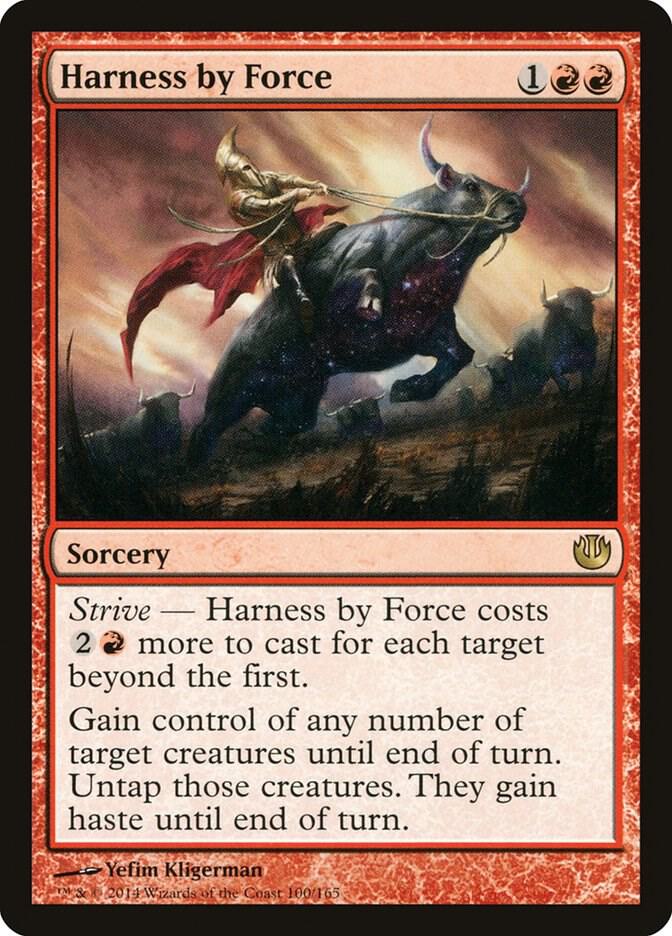 Harness by Force 100 card from Journey Into Nyx