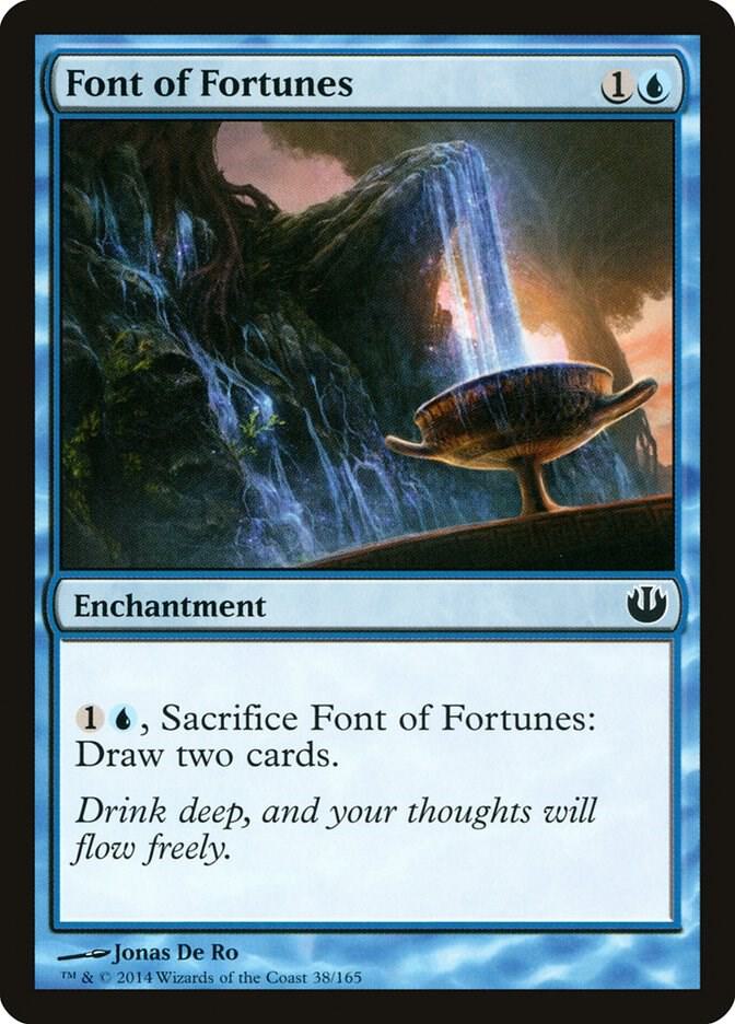 Font of Fortunes 38 card from Journey Into Nyx