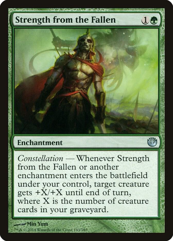 Strength from the Fallen 143 card from Journey Into Nyx