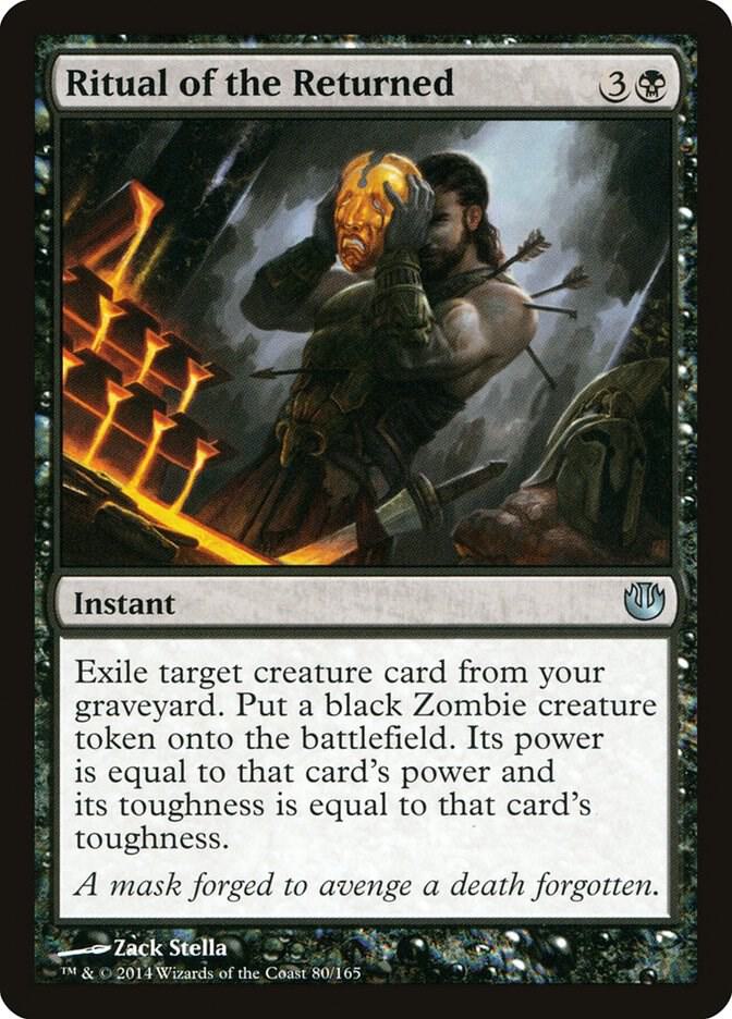 Ritual of the Returned 80 card from Journey Into Nyx