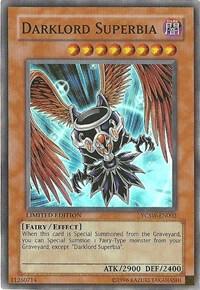 Darklord Superbia YCSW-EN002 card from Yu-Gi-Oh! Championship Series Prize Cards