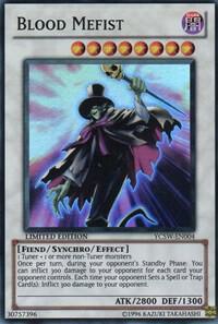 Blood Mefist YCSW-EN004 card from Yu-Gi-Oh! Championship Series Prize Cards