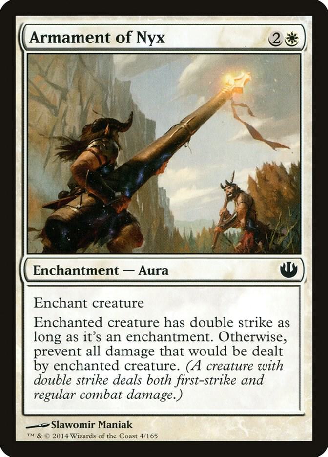 Armament of Nyx 4 card from Journey Into Nyx