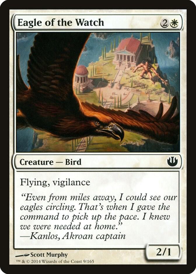 Eagle of the Watch 9 card from Journey Into Nyx