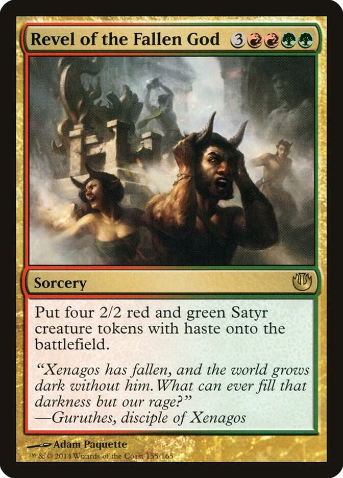 Revel of the Fallen God 155 card from Journey Into Nyx
