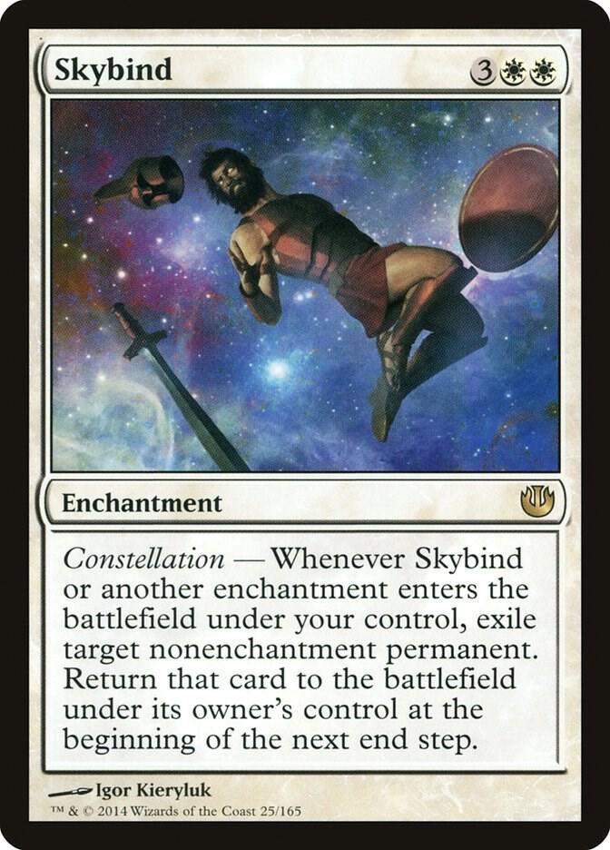Skybind 25 card from Journey Into Nyx