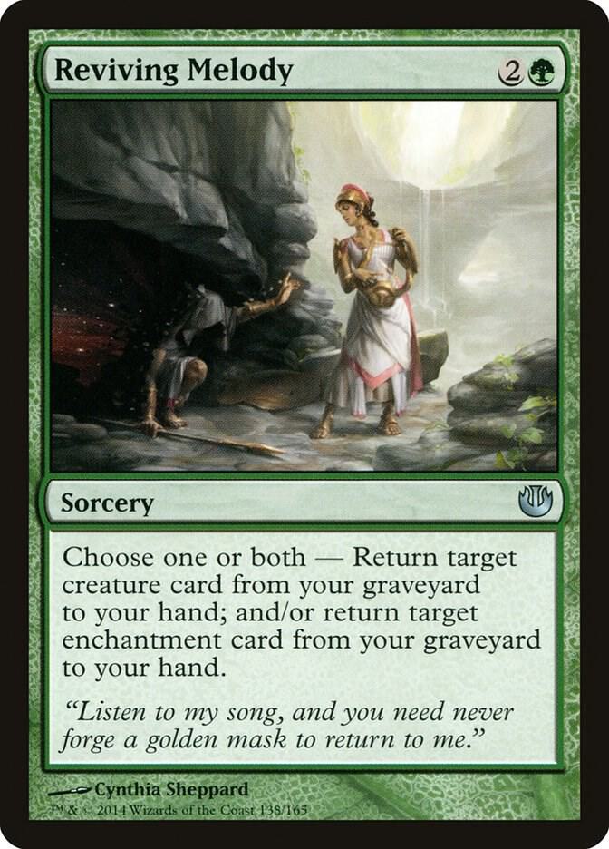 Reviving Melody 138 card from Journey Into Nyx