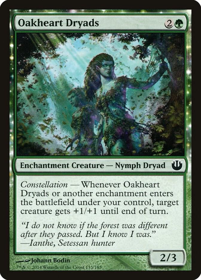 Oakheart Dryads 133 card from Journey Into Nyx