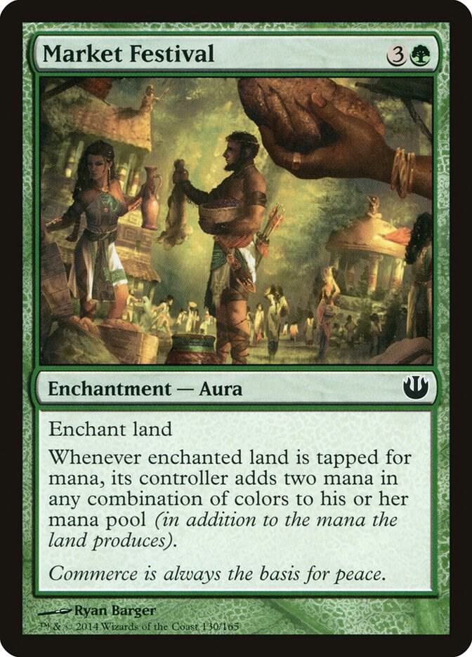 Market Festival 130 card from Journey Into Nyx