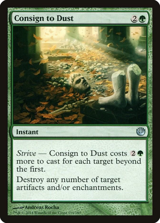 Consign to Dust 119 card from Journey Into Nyx
