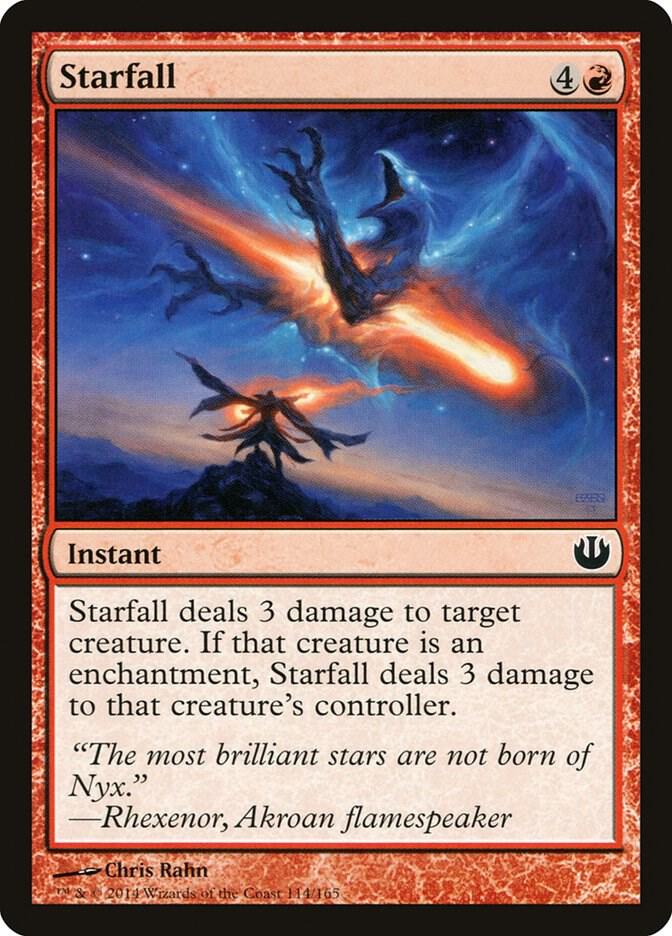 Starfall 114 card from Journey Into Nyx