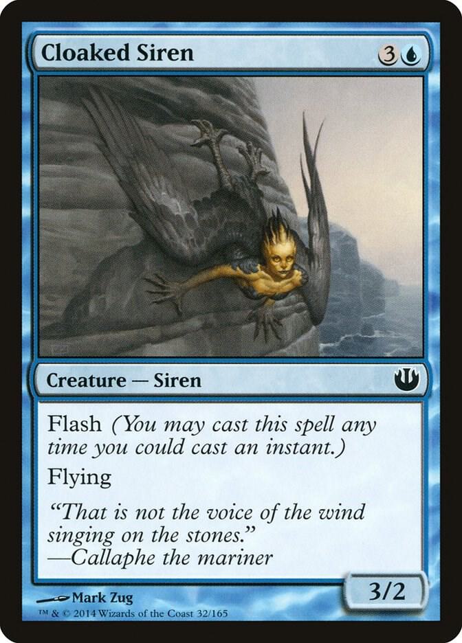 Cloaked Siren 32 card from Journey Into Nyx