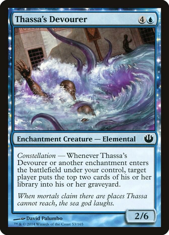 Thassa's Devourer 53 card from Journey Into Nyx