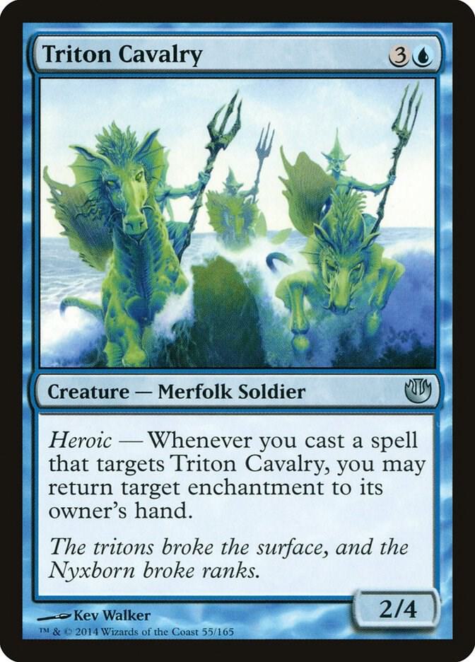 Triton Cavalry 55 card from Journey Into Nyx