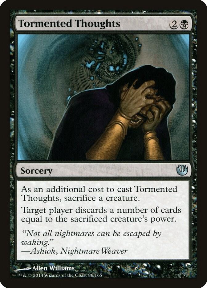 Tormented Thoughts 86 card from Journey Into Nyx